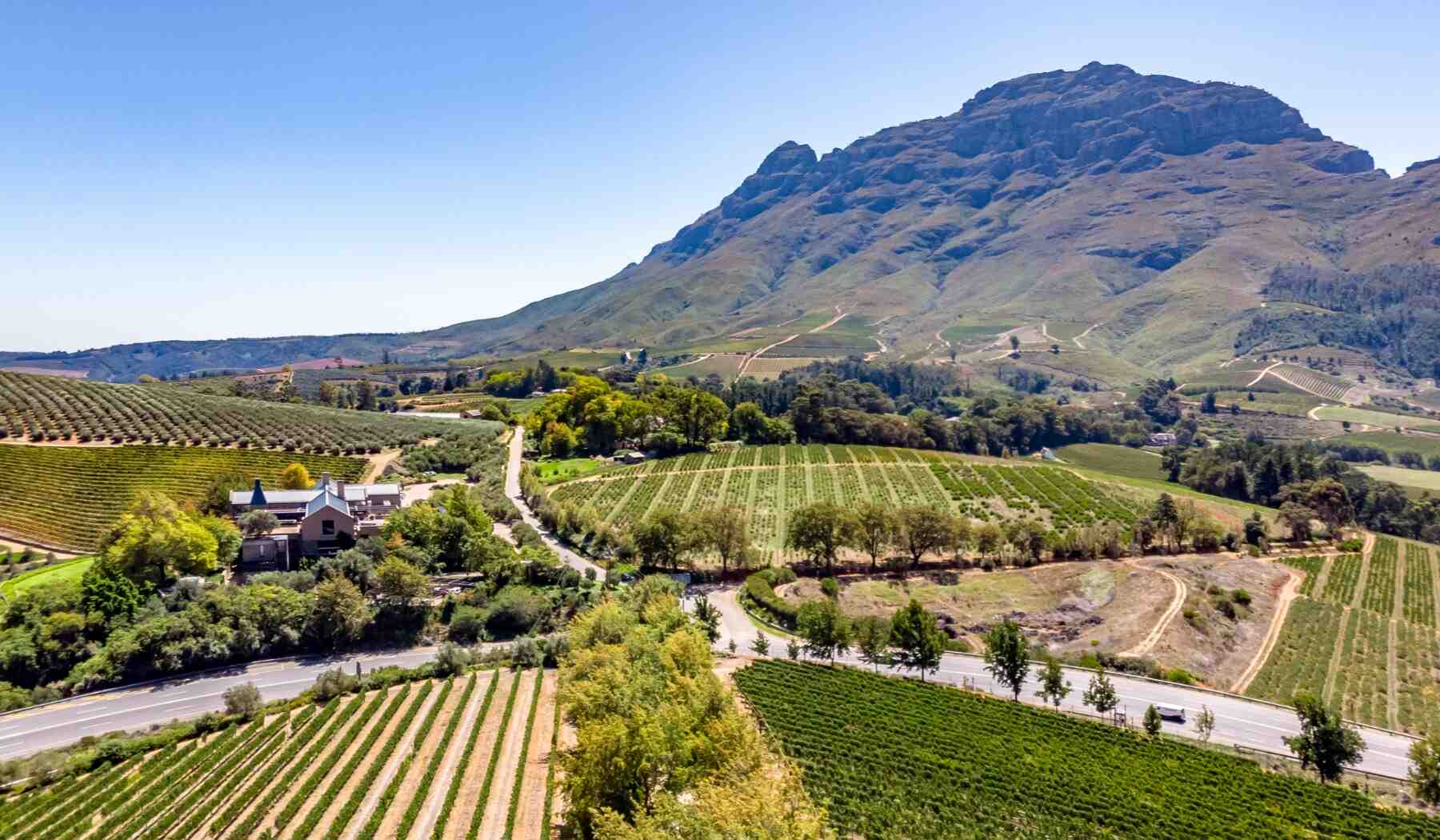 Stellenbosch en Afrique du Sud